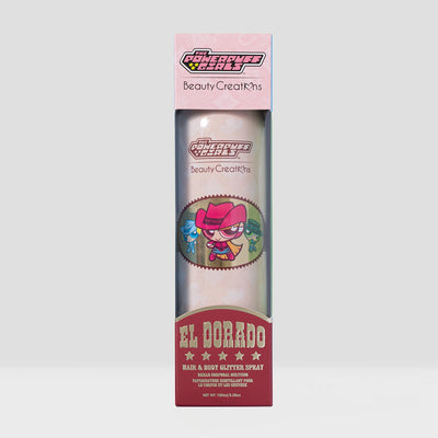 Powerpuff Girls X Beauty Creations – Glitter Spray for Body and Hair – El Dorado